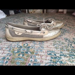 Metallic Gold Sperry Top-Sider